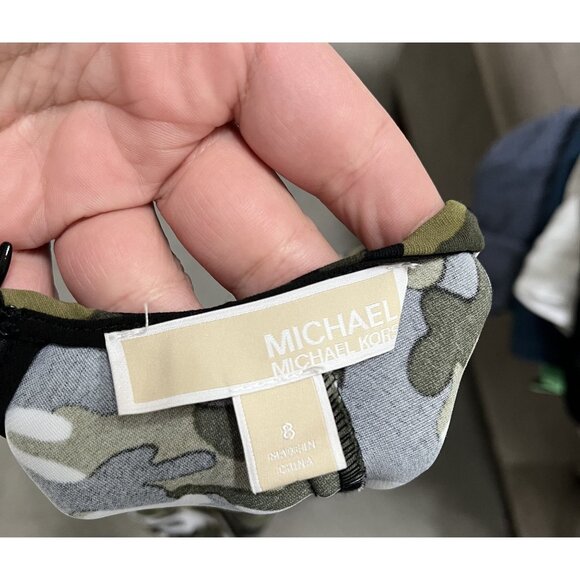 Michael Kors: Good Condition Women's Camo Dress - Picture 9 of 13